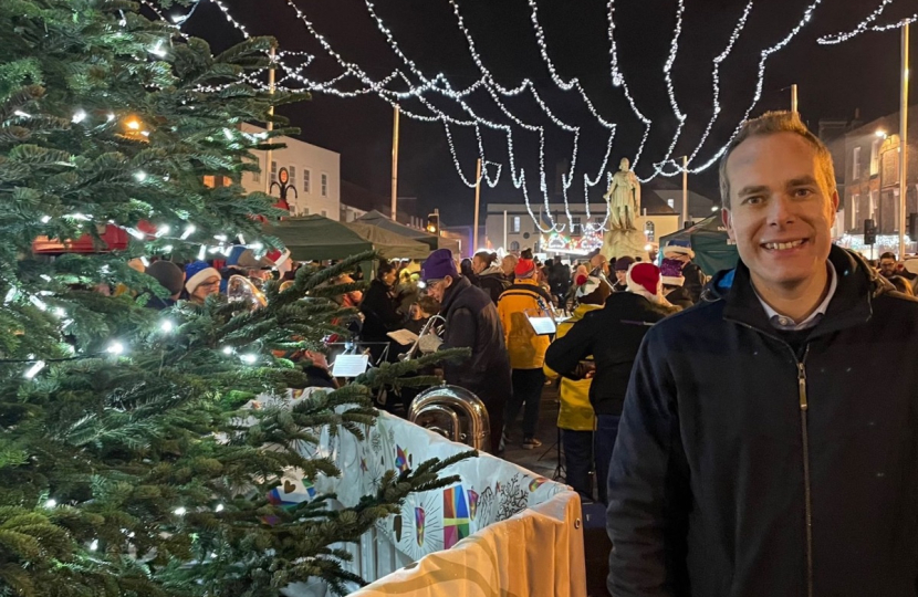 David attends the Wantage Dickensian Evening