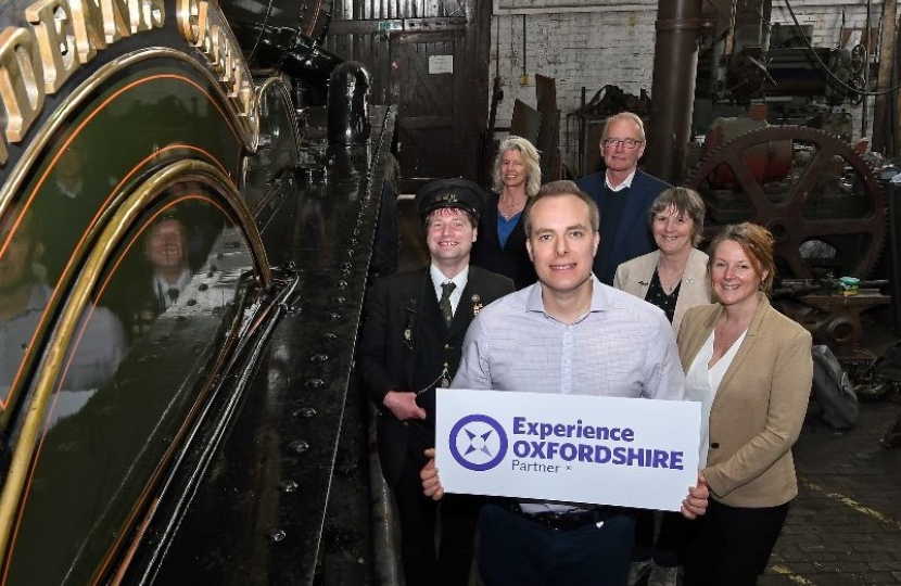 David visits Didcot Railway Centre for English Tourism Week