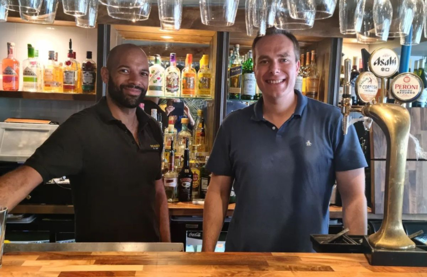 David visits several independent local businesses in Faringdon