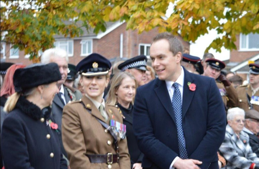 David attends 3 Remembrance Day activities in Wallingford and Didcot