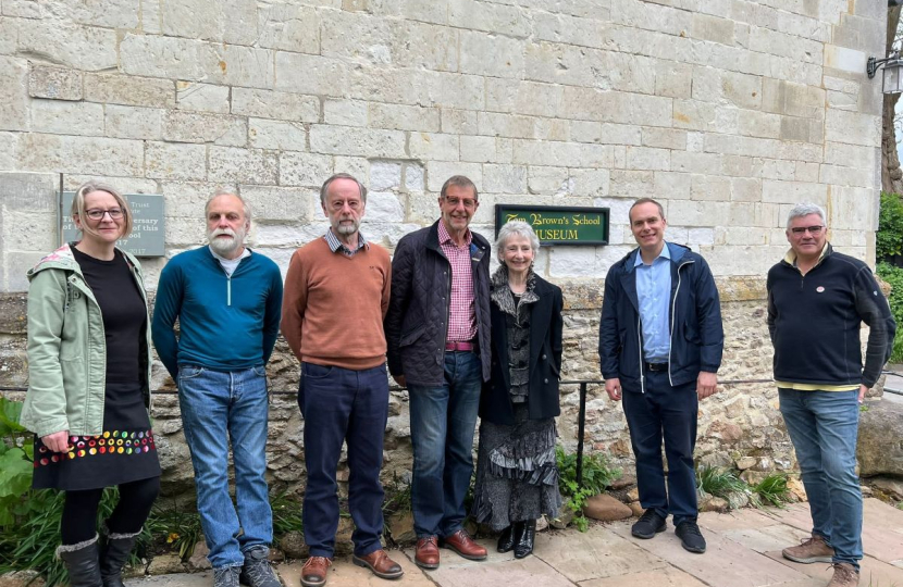 David visits Tom Brown’s School Museum in Uffington