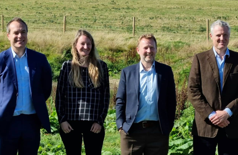 David visits the Buscot and Coleshill Estates with the Minister for the Environment