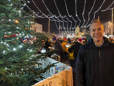 David attends the Wantage Dickensian Evening