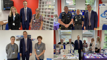 David hosts Pensioners' Fair in Wantage