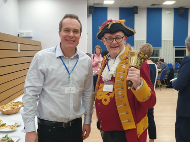 David attends the Mayor of Wantage’s Volunteer Awards